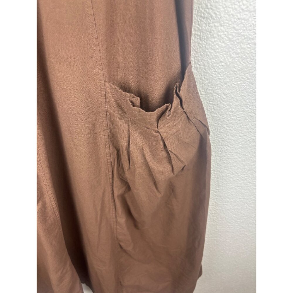 NWT Pretty Angel Brown Sleeveless Lace Embroidered Boho Romantic Dress Fairycore - Picture 4 of 7